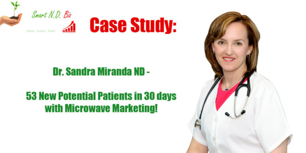 Case Study: Naturopathic Doctor Generates 53 new potential patients in 30 days